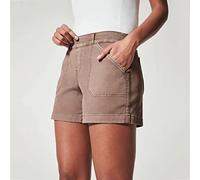 Women's Stretch Twill Shorts,Jean Shorts High Waisted, Ladies Cargo Shorts with Pockets, 2023 Summer Shorts Women (E,Medium)