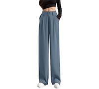 Womens Stretch Work Trousers Compression Travel Champagne Low Cotton Petite Drying Check Oversize Beautiful Country Camo Linen Women(Grey,M)