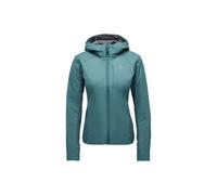 Women's stretchy hooded down jacket Black Diamond First Light 1.0 Turquoise S