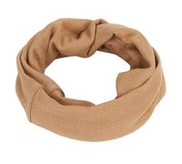 Women's Stretchy Scarf Light Weight Matching Ribbed Winter Warm Jersey Knit Circle Wrap Solid Color Loop Winter Neck Scarf for Women Men Khaki