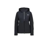 Women's stretchy ski jacket Black Diamond Recon Noir XL