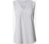 Women's striped blouse KAFFE Amber Blanc 40