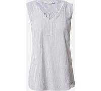 Women's striped blouse KAFFE Amber White 44