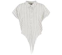 Women's striped blouse Urban Classics Structured Blanc 4XL