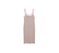 Women's Striped Ribbed Sleeveless Dress Armedangels Marron S