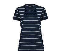 Women's striped round neck T-shirt CMP Bleu XS