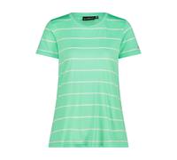 Women's striped round neck T-shirt CMP Vert XS