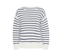 Women's striped sweater b.young Nagla Blanc L