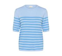 Women's striped sweater KAFFE Lizza Knit Bleu XS