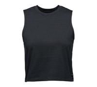 Black Diamond Stripe Sleeveless T-shirt Black L Woman