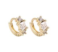 Women's Stud Alloy Earrings Small Hoop Earrings Chic Earrings Delicate Temperament Travel Parties And Other Occasions To Wear Valentines Day Costume Jewelry for Women (A, One Size)
