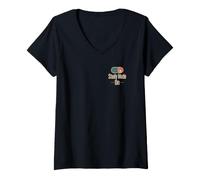 Women's Study Mode On Student Motivation Learning Education Focus V-Neck T-Shirt
