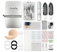 Women's Styling Emergency Kit Fashion Solutions Wedding Anniversary Essentials Kit Wardrobe Saver Travel 27 Piece Set (Platinum Silver)