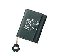 Women's Stylish Purse For Daily Use Compact Fixed Shape Design Perfect For And Commuting Accessories Messengers With Bottle Holder (Green, 11 * 2 * 9cm)