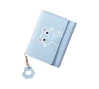 Women's Stylish Purse For Daily Use Compact Fixed Shape Design Perfect For And Commuting Accessories Messengers With Bottle Holder (Blue, 11 * 2 * 9cm)