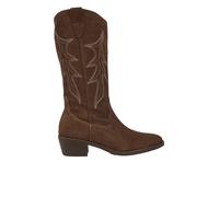 Women's suede boots Ryłko Cowboy Marron 41