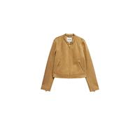 Women's Suede Effect Jacket Salsa Jeans d Marron XL