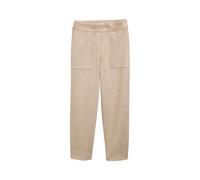 Women's Suede Effect Trousers Tom Tailor Gris 38x28