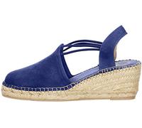Women's Suede Espadrille - TREMP - Navy, 6 UK - 39 EU