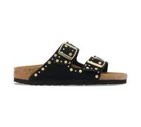 Women's suede leather sandals Birkenstock Arizona Rivet Noir 36 Étroit