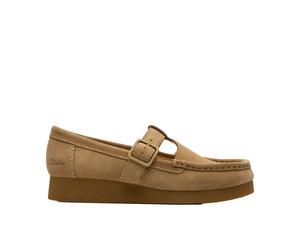 Women's suede loafers Clarks WallabeeEVOBar Marron 40