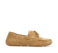 Women's suede loafers Fred de la Bretoniere Billy Boaty Marron 36