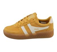 Grandslam Suede Trainers yellow/white