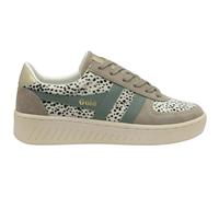 Gola Grandslam Savannah Grey Womens trainers CLB116-ZG in a Plain Leather and Man-made in Size 6