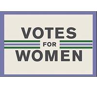 Womens Suffrage Vote, Woman Right to Vote, Votes for Women Aluminum Tin Sign Metal Wall Art Decorations Iron Painting for Indoor Outdoor Home Decor Room Door Accessories Poster Housewarming Gifts 5.5
