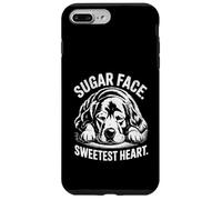 Womens Sugar Face Senior Dog Golden Retriever Sweetest Heart Case for iPhone 7 Plus/8 Plus