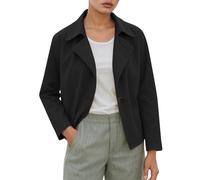 Women's Suits & Blazers Jacket - Jacket Women's Casual Temperament Women's High End Sense Solid Color Short Suit (Black M)