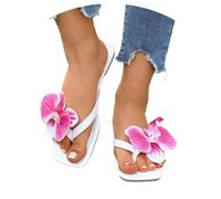 Women's Summer Barefoot Sandals Women's Work Shoes Breathable Openwork Platform Summer Sandals With Comfortable And Casual Thong Straps For The Beach Party