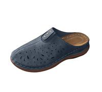 Women's Summer Closed Indoor Slipper, Comfortable Easy to Put on, Casual Breathable Slipper, Comfortable Walking Slipper, Retro Elegant Flip-Flop, Soft Sole Flip Flop