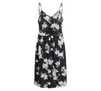 Womens Summer Dress Lady V Neck Spaghetti Strap Sleeveless Strappy Tunic Boho Floral Print Beach Dresses Girls Casual Vintage A Line Flowy Beach Holiday Tunic Sundress S-XL