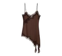 Womens Summer Dresses - Summer Lace Asymmetrical Casual Spaghetti Strap Mini Dress Flowy Boho A Line For Date Night Holiday Empire Line Dresses