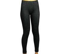 Women's Summer Fashion Full Length Slim Fit Trousers Denim Look Style Leggings Ladies Plus Size Skinny Denim Jeggings Elasticated Waist Stretchy Pants Jeggings Black UK 22