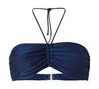 Women's Summer Mix & Plain Bikini Bandeau Top Swimwear Beachwear Pack of Sports Bras for Women Woman Sports Bar Navy