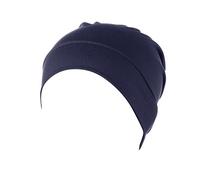 Womens Summer Muslim Headscarf Cap European And American Fashion Frosted Milk Silk Ponytail Cap Headscarf Headband Roll up