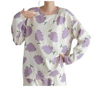 Womens Summer Pyjamas,Women Pajama Sets Comfortable Loungewear For Relaxation And Sleep Cozy Two Piece Outfits With Soft Fabric And Versatile Design For Autumn And Winter Fashion