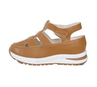 Women's Summer Sandals, Comfortable Orthopaedic Slingback, Lightweight Sandals with Flowers, Pain Relief, Summer Shoes, Comfortable Open Toe, Casual Women's Sandals, brown, 10 UK