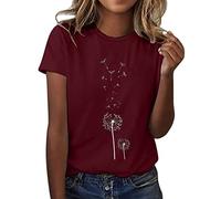 Womens Summer Shirts, Retro Lace Patchwork Bow V-Neck Three Quarter Blouses Top T-Shirt Ladies Plus Size Cute Hoodies Oversized Tshirts Trendy Loose Sweatshirts UK Ladies Slippers Size 7 UK Tee
