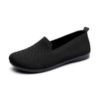 Women's Summer Shoes 2026 Fashionable Roman Sandals with Low Heel and Flat Bottom and Square Toe Elegant Casual Black Slippers, black, 2/2.5 UK