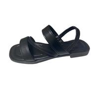Womens Summer Shoes Womens Flat Sandals with Casual Fashion Slides Open Toe Strap Zipper Back Flatform for Lady Summer