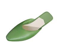 Womens Summer Simple Pointed Toe for Beach Home and Outdoors Ballet Flats Pumps Loafers Wedding Party Work Pumps Green