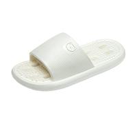 Women's Summer Slides Non-Slip Sole Solid Colour Comfortable Breathable Lightweight Summer Slippers Suitable for Outdoor, Indoor and Shower Use