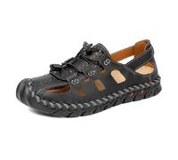Womens summer Slip on shoes Elastic Strap Arch Walking Sandals, Hot Season Soft Flat Cushion Lightweight Porous Flats Closed Toe Dressy Beach Resort Footwear