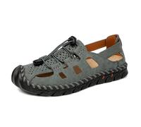 Womens summer Slip on shoes Elastic Strap Arch Walking Sandals, Hot Season Soft Flat Cushion Lightweight Porous Flats Closed Toe Dressy Beach Resort Footwear