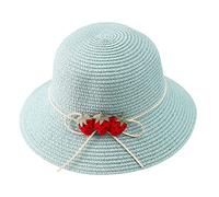 Womens Sun Hat XXL Hats for Big Heads Ladies Sun Hat Fashion All Travel Ladies Beach Blocking Wedding Hats for Women UK (Mint Green, One Size)