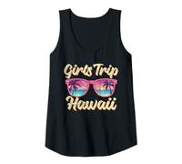 Womens Sunglasses Beach Girls Weekend Getaway Girls Trip Hawaii Tank Top