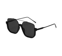 Women's Sunglasses, Fashionable Polarised Sunglasses, Stylish Retro Protection with Polarisation for Holidays & Hiking, black, Siehe Beschreibung